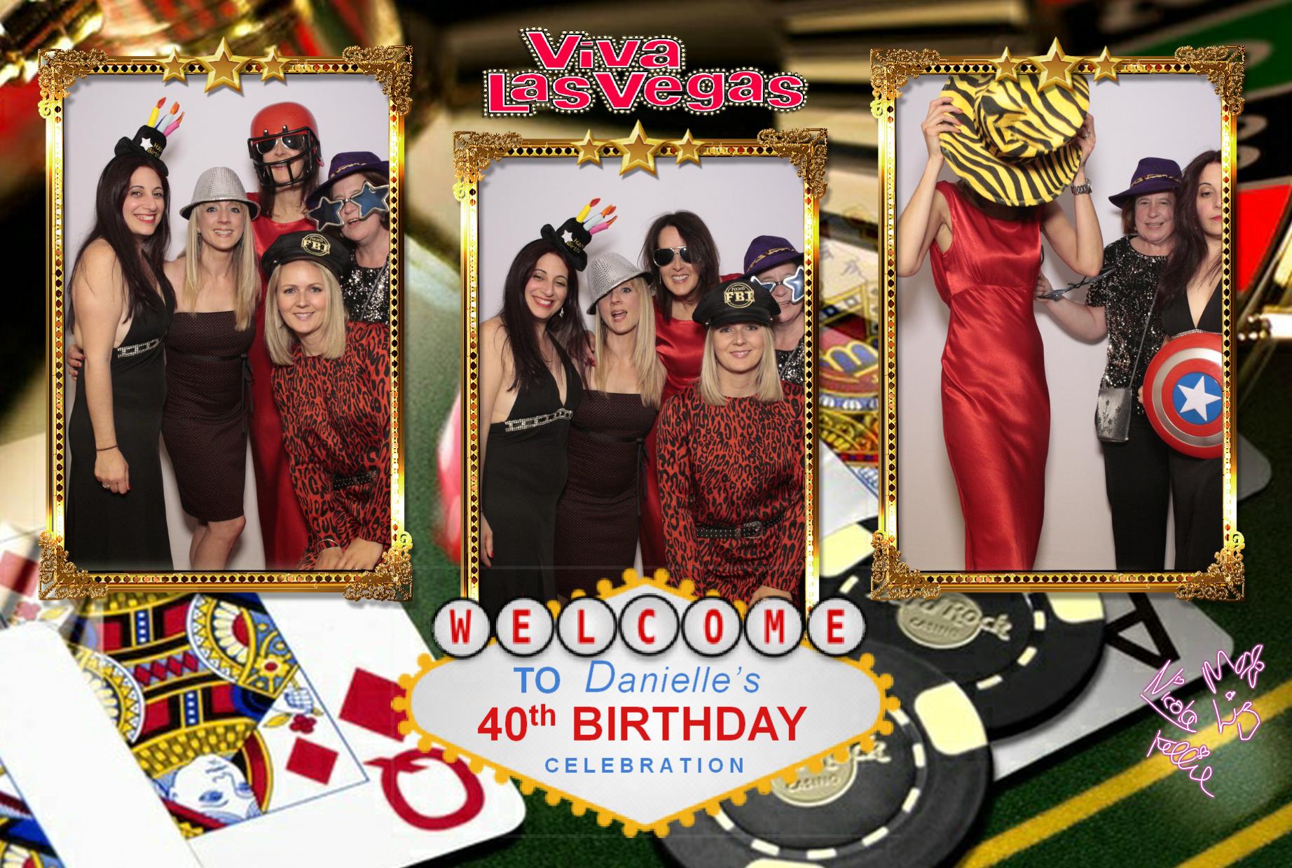 Danielle’s 40th birthday | View more photos from the event at gallery.myphotoboothexperience.co.uk/u/MyPhotoBoothExperienceLtd/Danielle’s-40th-birthday